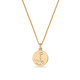 Zodiac Gold Pendant - Pieces