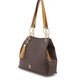 TC Monogram Tote Mocha