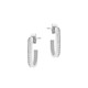 Tc J Earrings Silver