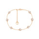 Tc Daisy - Pink Pearl Bracelet Gold