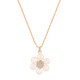 Tc Daisy - Pink Pearl Pendant Gold