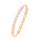 Tc Daisy - Cz Bangle Gold