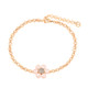 Tc Daisy - Pink Pearl Single Daisy Bracelet Gold