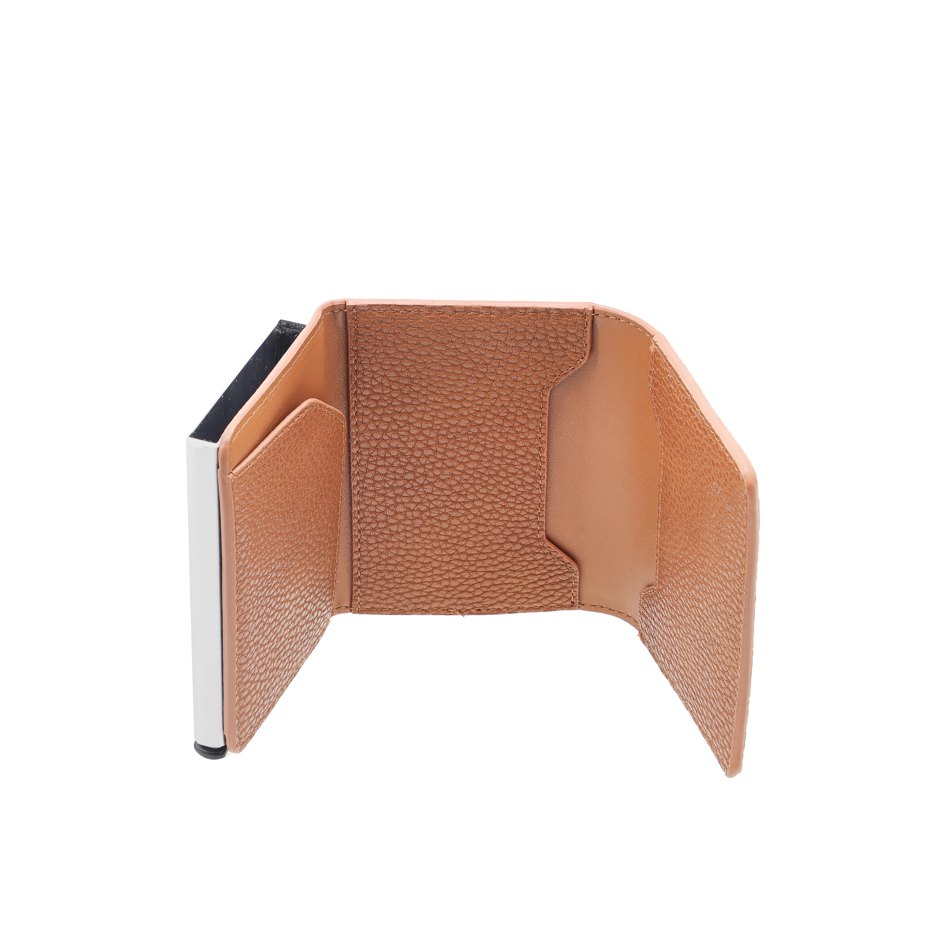 Men's Wallet Card Protector Brown