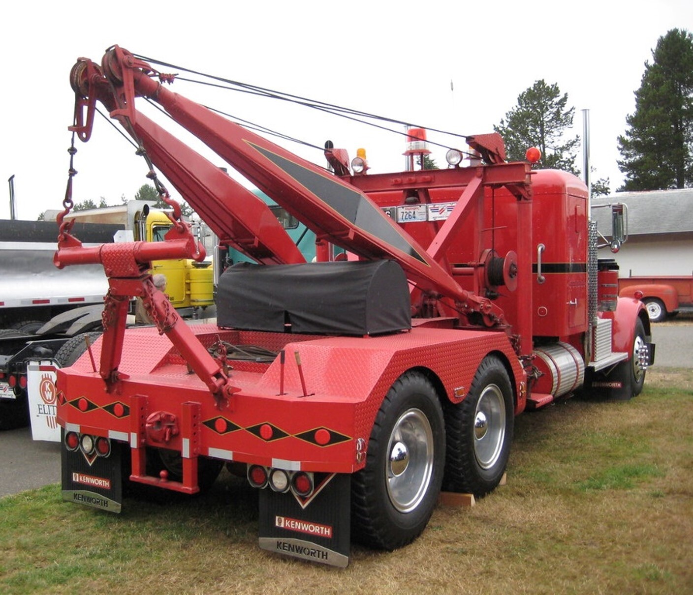 Red Tow Truck