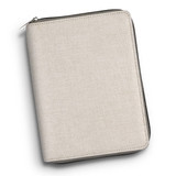 A portable drawing set with a beige zippered case, designed for holding coloured pencils and art supplies. A portable drawing set with a beige zippered case, designed for holding coloured pencils and art supplies.