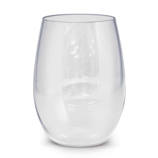 A drink bottle featuring a clear, sleek design with a rounded shape. It has a logo displayed on the surface. A drink bottle featuring a clear, sleek design with a rounded shape. It has a logo displayed on the surface.