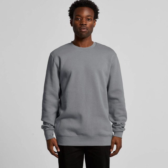 A grey hoodie with long sleeves and a round neckline, featuring a simple design and a logo. A grey hoodie with long sleeves and a round neckline, featuring a simple design and a logo.