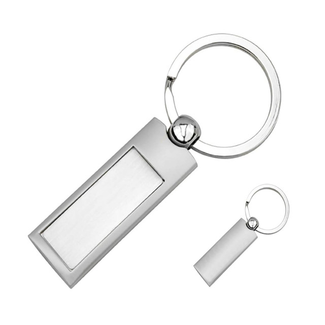 Silver Panel Key Ring Silver Panel Key Ring