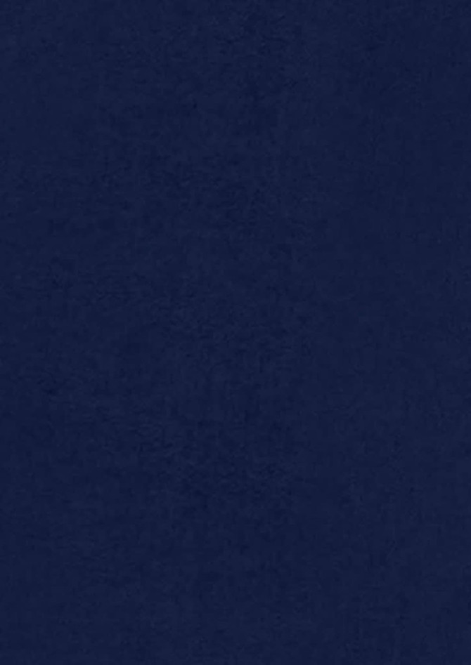 A navy blue 3/4 sleeve button-up shirt made of soft fabric, featuring a logo.