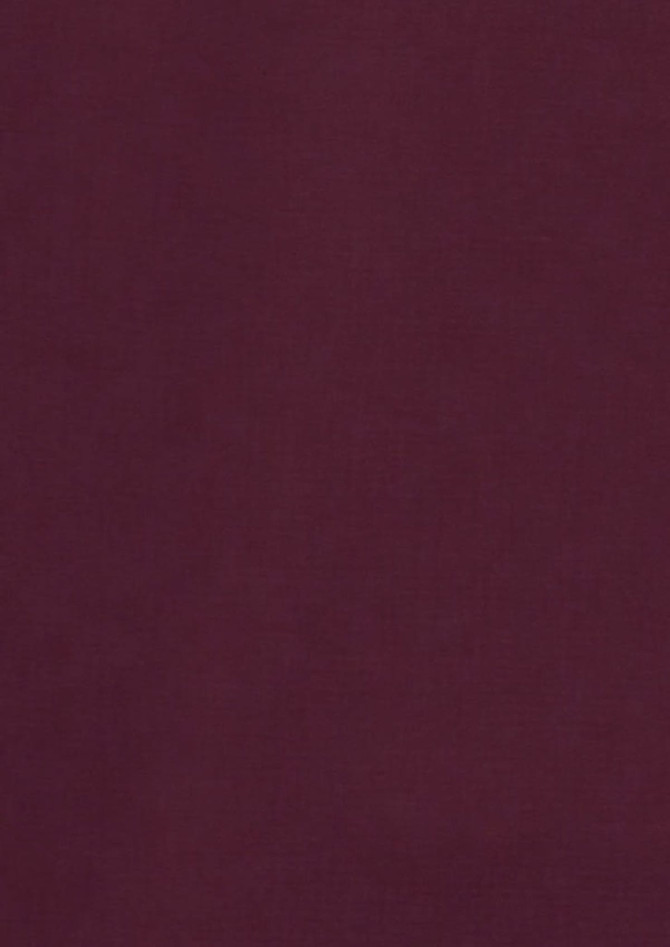 A deep burgundy fabric appears in the image, suitable for a long sleeve button-up shirt. It features a logo.