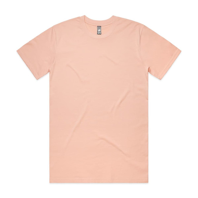 A peach-coloured Classic Tee with a short sleeve design and a central logo.