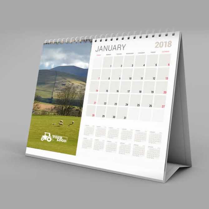 A6 Desk Calendar || 108-APPAA6DC