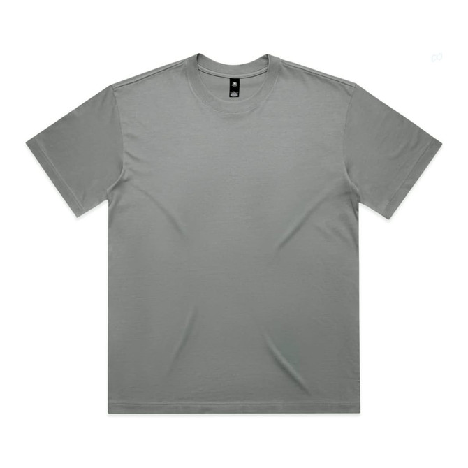A grey Box Tee t-shirt, featuring a simple design and a logo on the label.