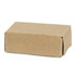 A small brown cardboard box with flaps, featuring a plain design and no visible logo or branding.