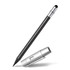 A pencil set featuring a black pencil with a silver cap and a removable eraser. The set includes a branding logo.