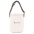 A cream cooler with a strap and a logo on the front. It features a sleek, compact design.