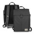 A grey Osprey Arcane Flap Backpack featuring a flap closure and adjustable shoulder straps. It has a logo on the front.