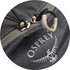 A grey Osprey Daylite Duffle Bag featuring a zipper and a logo patch.