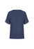 A navy blue women's short sleeve T-top with a simple design and no visible logos.