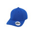 A blue UFlex adults' recycled ottoman cap with a structured design and a logo patch on the side.