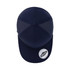 A navy UFlex sports cap featuring perforated panels and a logo on the front.
