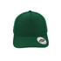 A green UFlex High Profile 5 Panel Snap Back cap featuring a front panel design and a logo on the side.
