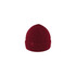 A red UFlex Fishermans Beanie featuring a ribbed design and a small logo patch.