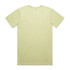 A light yellow T-shirt with a simple design and no visible branding, featuring a standard crew neck and short sleeves.