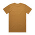 A mustard yellow Classic Pocket Tee, featuring a plain back design and short sleeves. It includes a logo on the front.