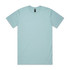 A light blue classic tee with a standard short-sleeve design and a logo on the label.