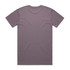 A faded tee in a muted purple tone with a simple design and no visible text or logos on the back.