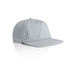 A light grey cap with a rounded crown and a curved peak, featuring a logo on the front.