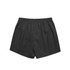 Boxer check shorts in dark grey with a patterned design and an elastic waistband. Features branding on the waistband.