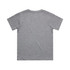 A grey youth classic tee displayed from the back, featuring a simple design and no visible logos.