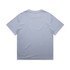 A light blue, heavy faded T-shirt with a loose fit and no visible branding.