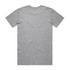 A grey Basic Tee t-shirt with short sleeves, displayed from the back view. It has a logo.