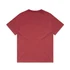A heavy faded tee in a deep red colour, featuring a simple design without any visible logos or text.
