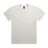 A plain light grey t-shirt with short sleeves and a crew neck. It features a logo on the label.