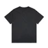 A black heavy tee featuring a relaxed fit and a visible logo on the back. Perfect for casual wear.