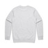 A grey crew jumper with a simple design and long sleeves. It features a discreet logo on the side. A grey crew jumper with a simple design and long sleeves. It features a discreet logo on the side.
