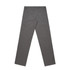 A pair of grey regular pants, featuring a simple design with back pockets and a waistband.