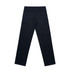 Regular pants in navy blue, featuring a straight leg cut and two back pockets. The design includes a logo.