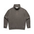 A faded half-zip jacket in a muted green colour, featuring long sleeves and a standing collar. It has a logo on the front.