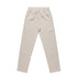 Light beige linen pants with a relaxed fit, featuring an elastic waistband and two back pockets. Light beige linen pants with a relaxed fit, featuring an elastic waistband and two back pockets.