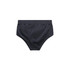 Black Y-Front Briefs featuring a smooth finish and a comfortable waistband. Includes a logo on the waistband.