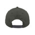 A dark green Classic 5 Panel Cap featuring a snapback closure and a logo on the back.