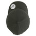 A classic five-panel cap in olive green with a circular logo on the top.