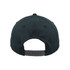 A green classic 5 panel cap with a snapback closure and a branded logo on the rear.