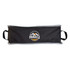 A black zippered bag with grey trim and a circular logo featuring mountains and the name "Pinnacle."